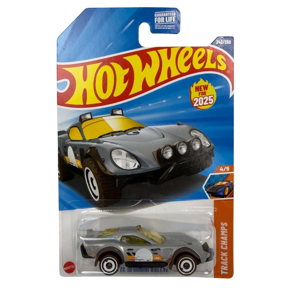 Hot Wheels El Segundo Rallye Silver Track Champs 4/5 New for 2025 242/250 HYW58